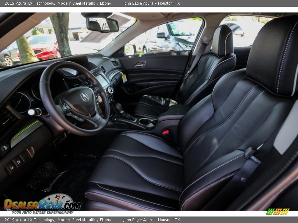 2019 Acura ILX Technology Modern Steel Metallic / Ebony Photo #16