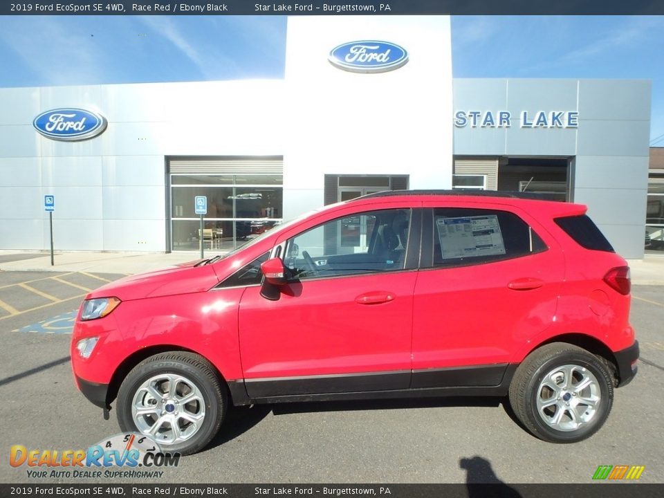 2019 Ford EcoSport SE 4WD Race Red / Ebony Black Photo #1