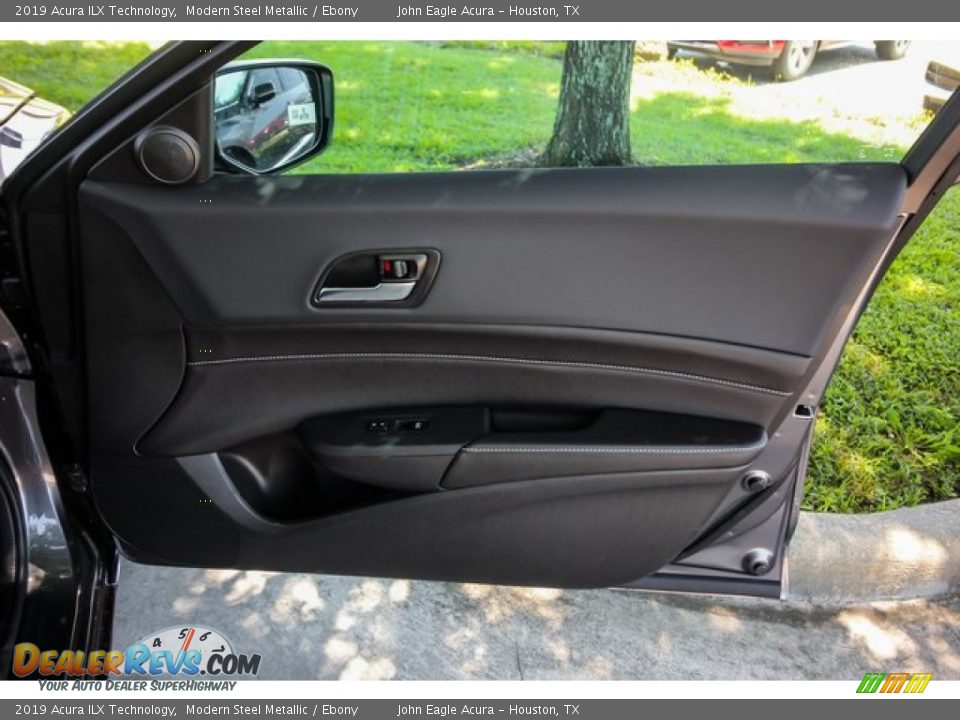 2019 Acura ILX Technology Modern Steel Metallic / Ebony Photo #22