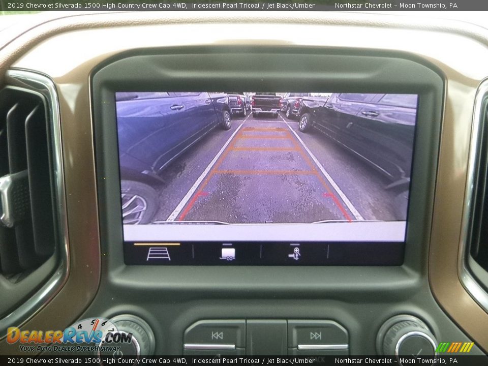 2019 Chevrolet Silverado 1500 High Country Crew Cab 4WD Iridescent Pearl Tricoat / Jet Black/Umber Photo #20