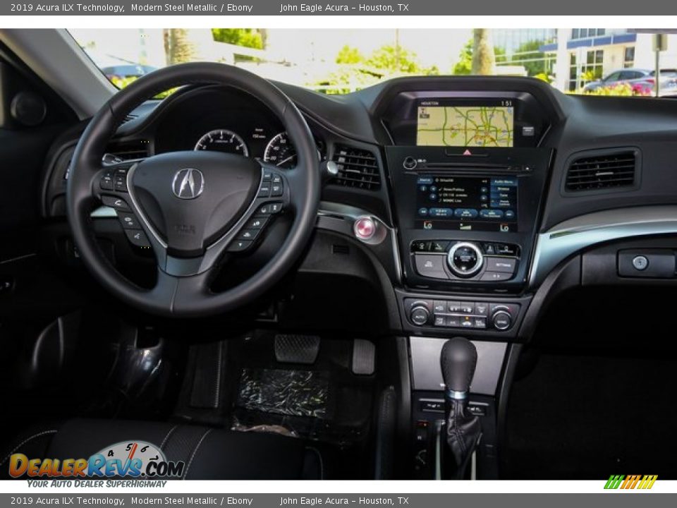 2019 Acura ILX Technology Modern Steel Metallic / Ebony Photo #25