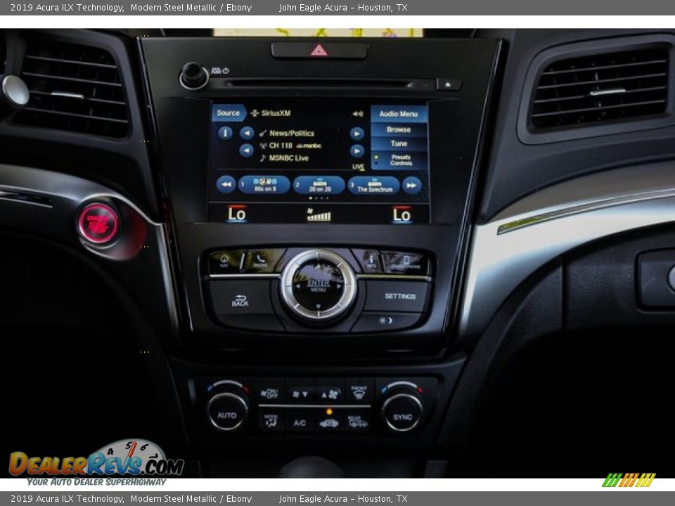 2019 Acura ILX Technology Modern Steel Metallic / Ebony Photo #27