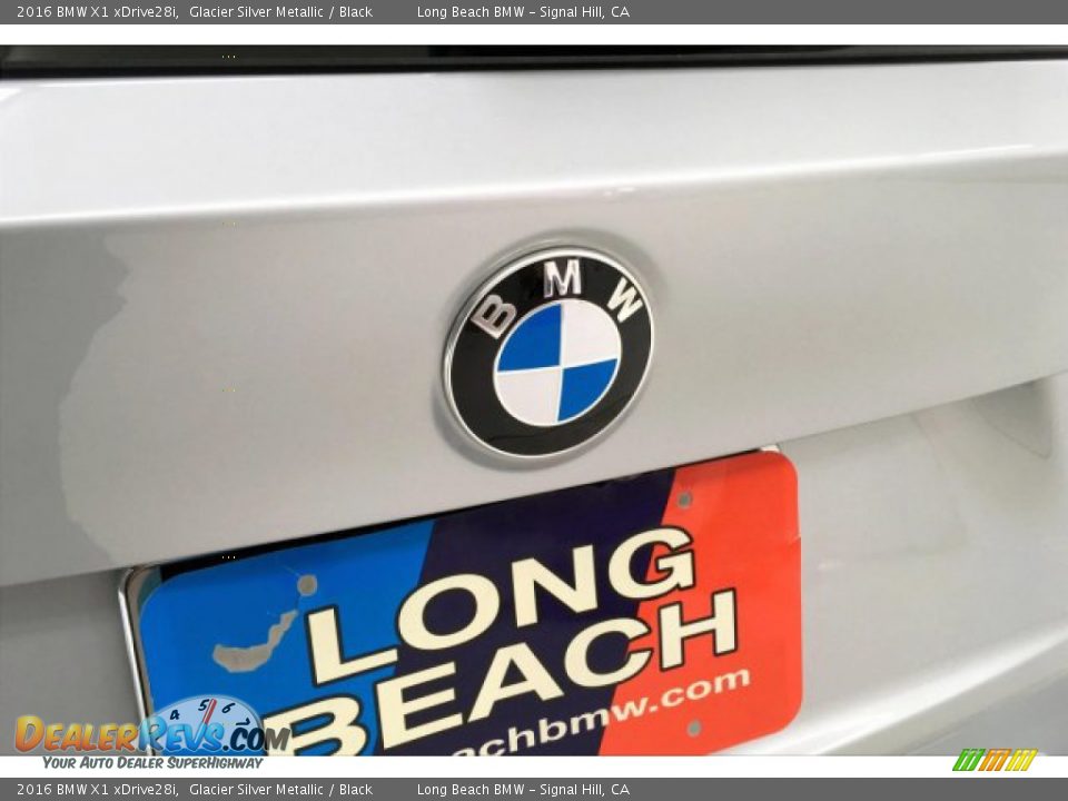 2016 BMW X1 xDrive28i Glacier Silver Metallic / Black Photo #23
