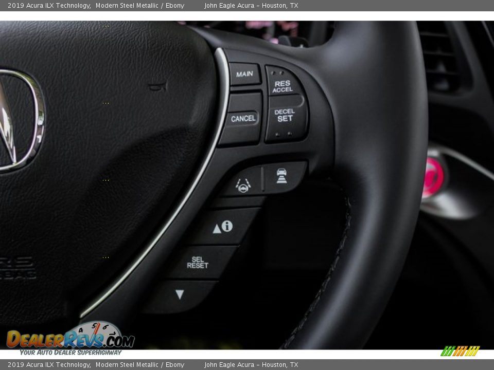 2019 Acura ILX Technology Modern Steel Metallic / Ebony Photo #33