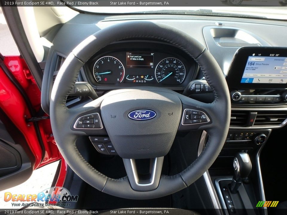 2019 Ford EcoSport SE 4WD Race Red / Ebony Black Photo #17