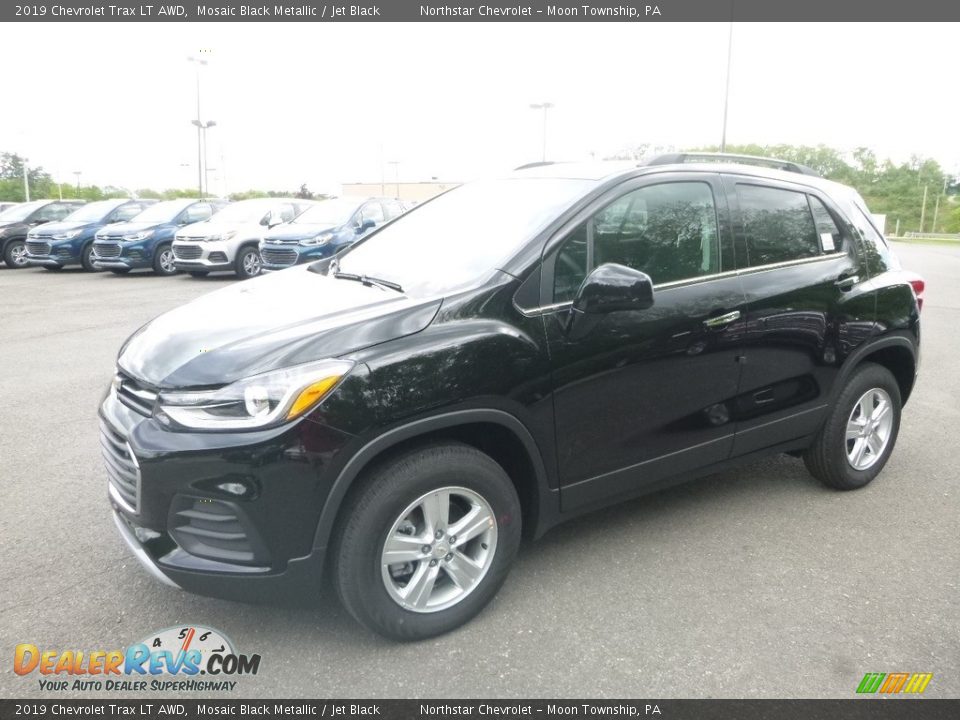 2019 Chevrolet Trax LT AWD Mosaic Black Metallic / Jet Black Photo #1