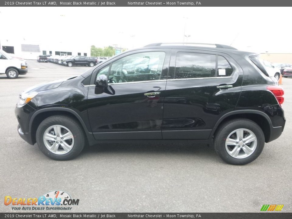 2019 Chevrolet Trax LT AWD Mosaic Black Metallic / Jet Black Photo #2