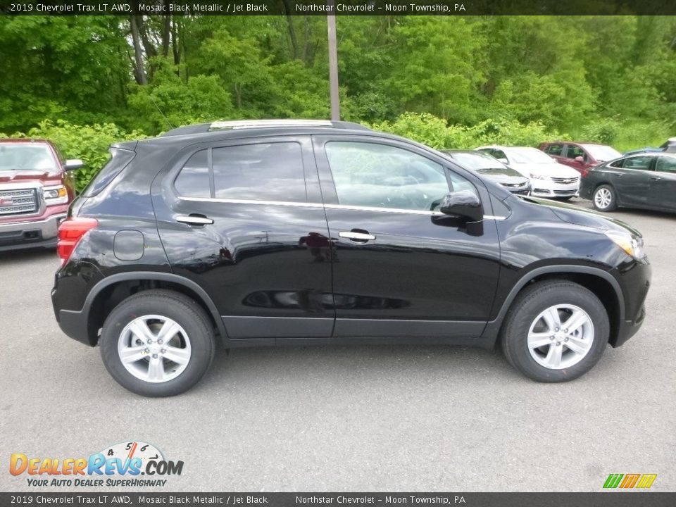 2019 Chevrolet Trax LT AWD Mosaic Black Metallic / Jet Black Photo #6