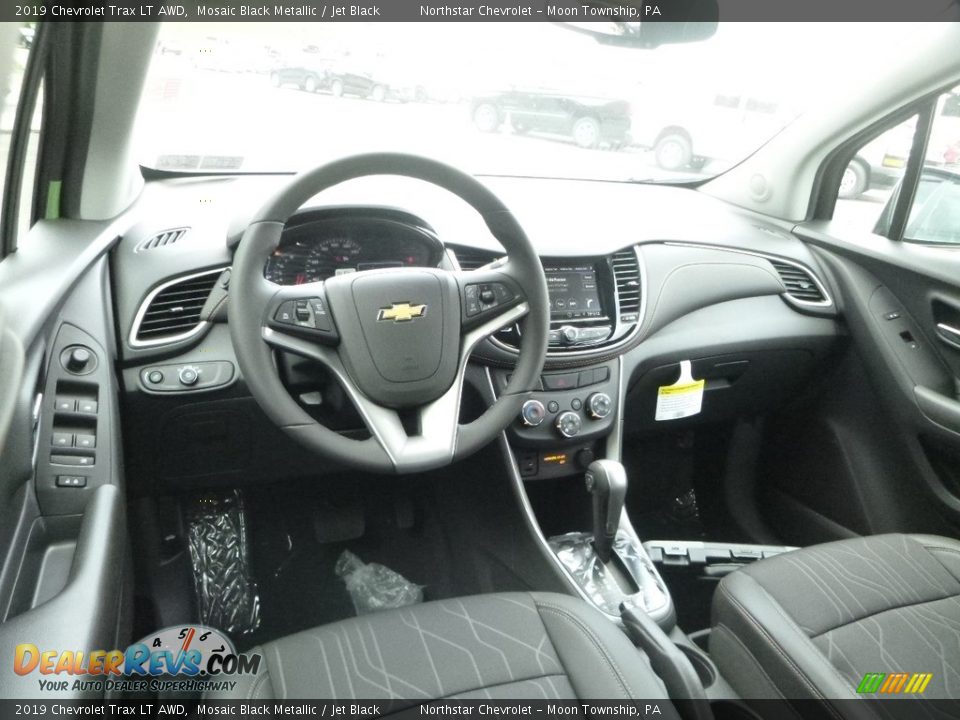 2019 Chevrolet Trax LT AWD Mosaic Black Metallic / Jet Black Photo #13