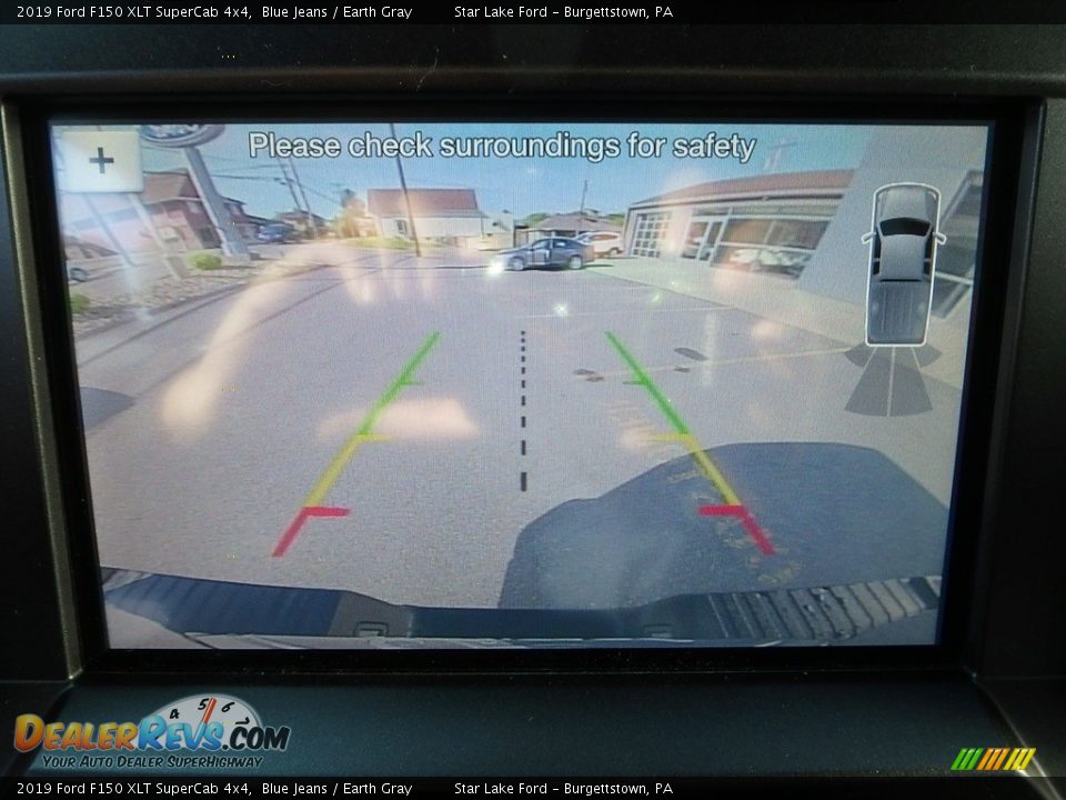 2019 Ford F150 XLT SuperCab 4x4 Blue Jeans / Earth Gray Photo #19