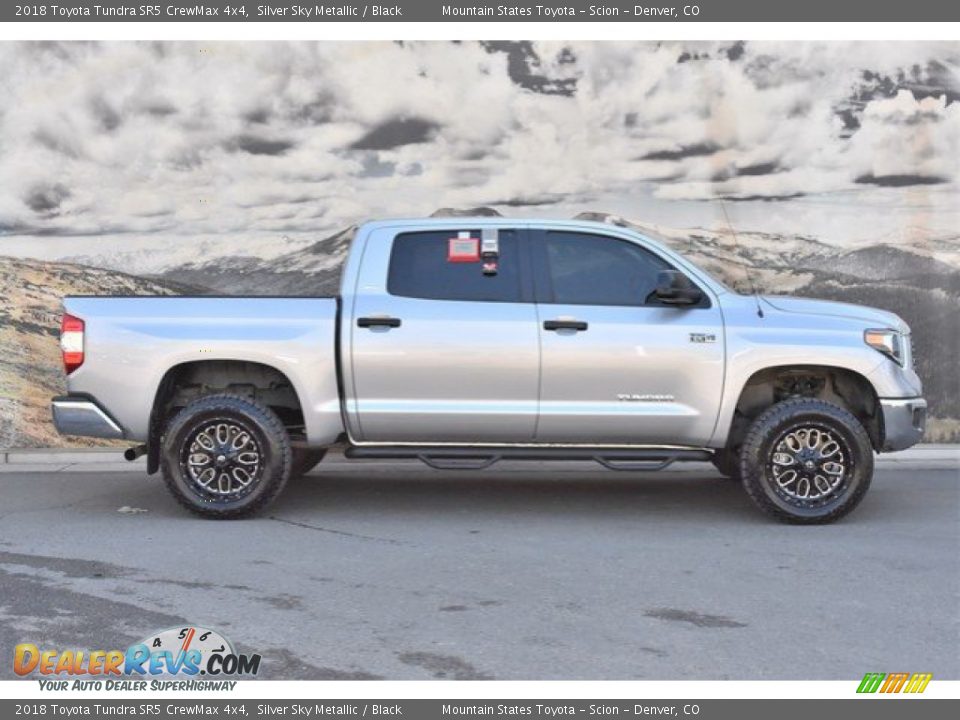 2018 Toyota Tundra SR5 CrewMax 4x4 Silver Sky Metallic / Black Photo #2