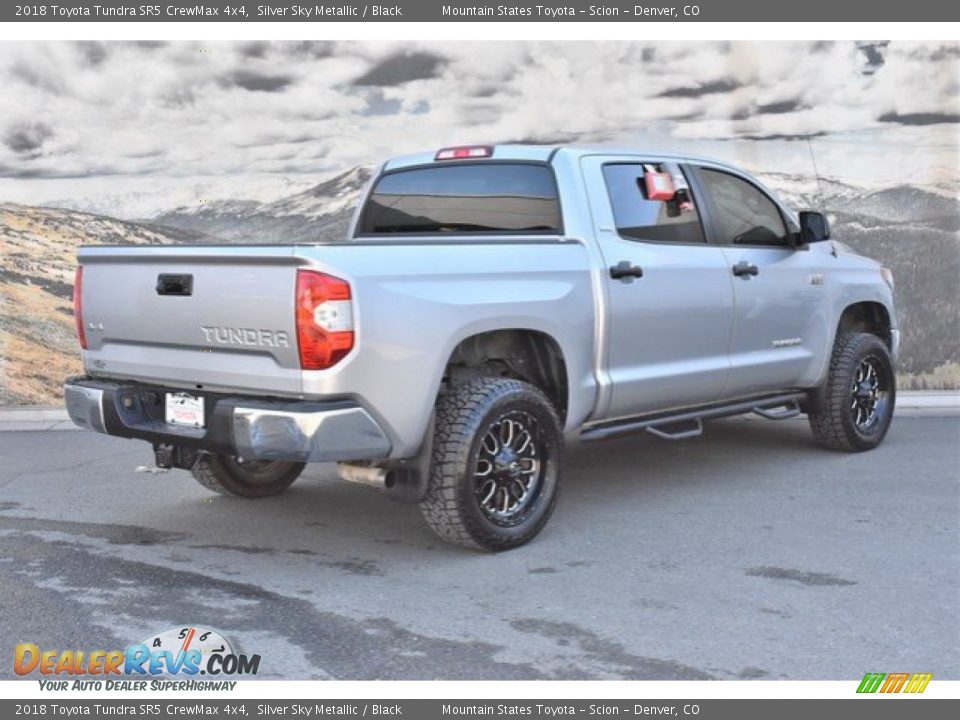 2018 Toyota Tundra SR5 CrewMax 4x4 Silver Sky Metallic / Black Photo #3