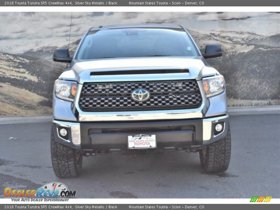 2018 Toyota Tundra SR5 CrewMax 4x4 Silver Sky Metallic / Black Photo #4