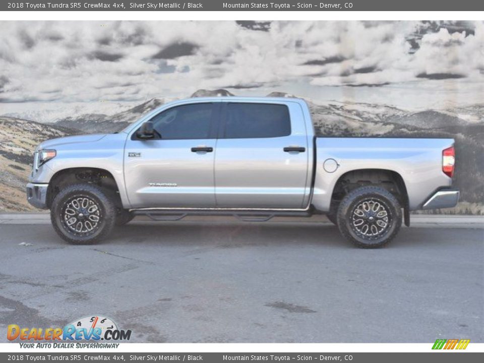 2018 Toyota Tundra SR5 CrewMax 4x4 Silver Sky Metallic / Black Photo #6