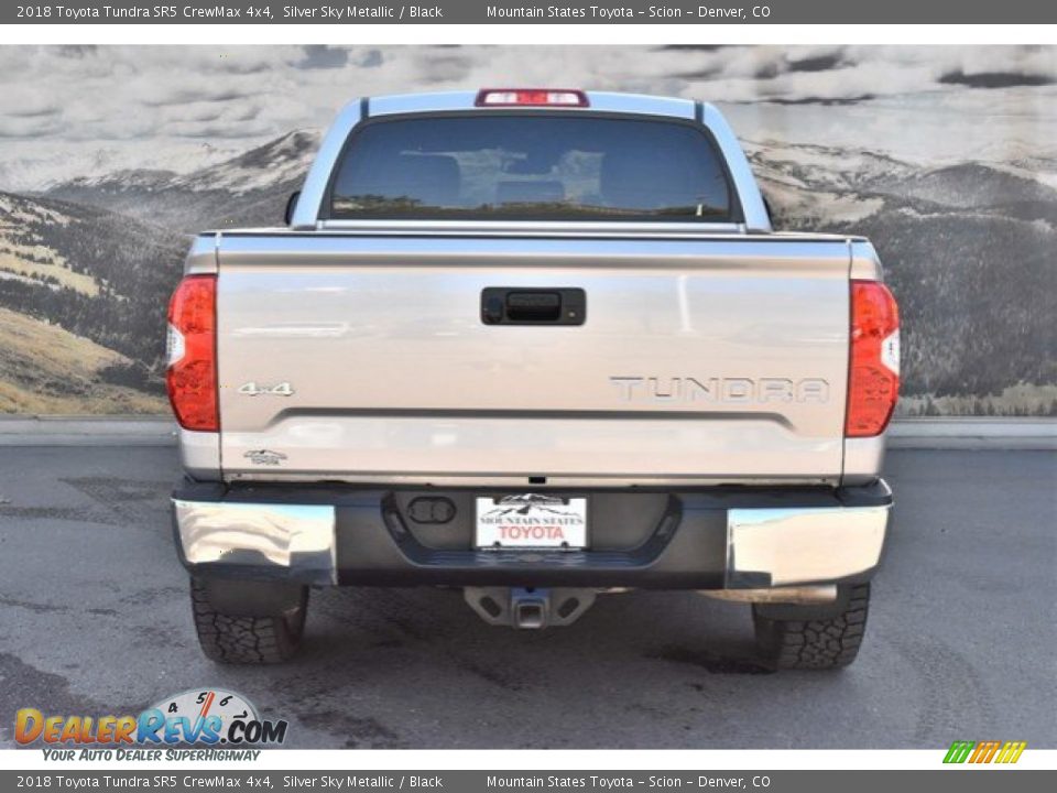 2018 Toyota Tundra SR5 CrewMax 4x4 Silver Sky Metallic / Black Photo #8
