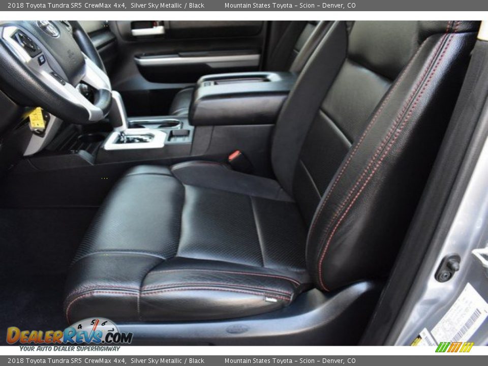 2018 Toyota Tundra SR5 CrewMax 4x4 Silver Sky Metallic / Black Photo #11