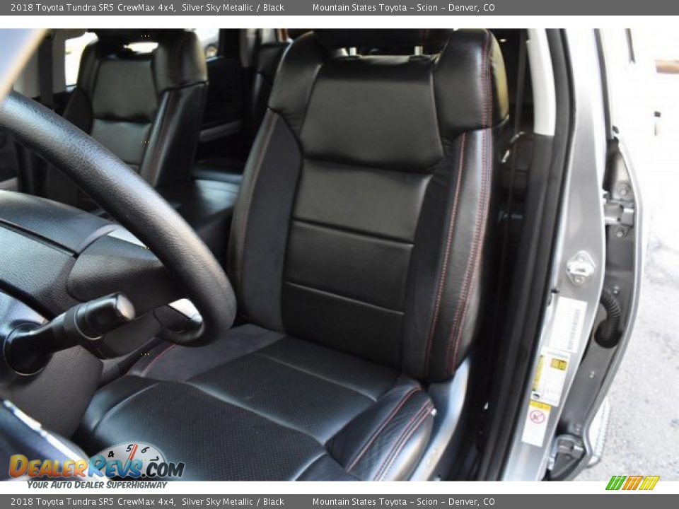 2018 Toyota Tundra SR5 CrewMax 4x4 Silver Sky Metallic / Black Photo #12