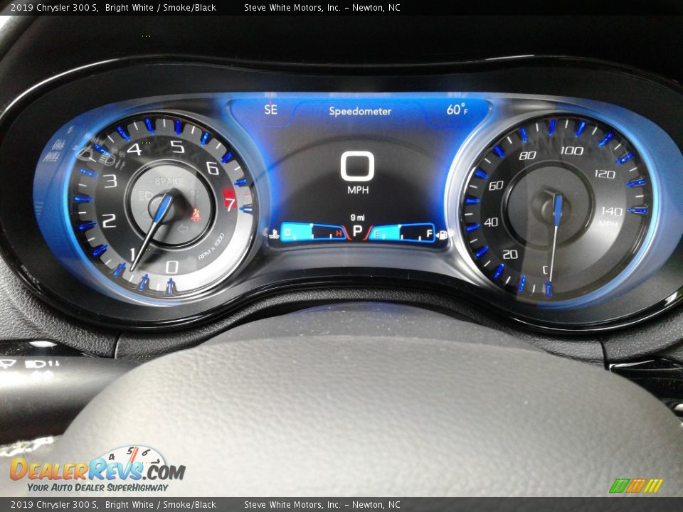 2019 Chrysler 300 S Bright White / Smoke/Black Photo #19
