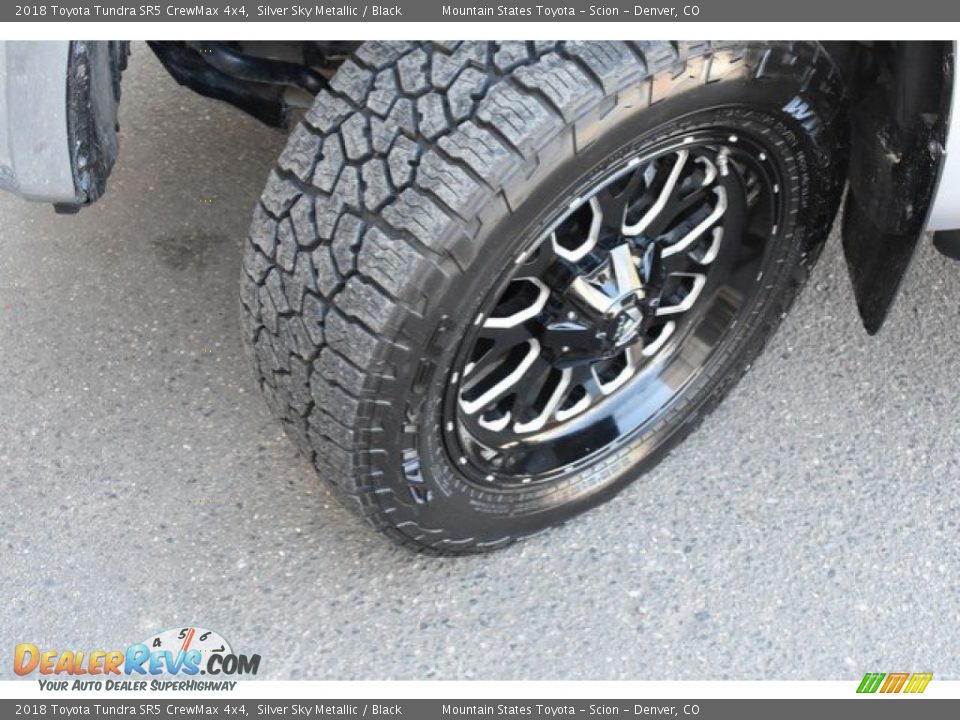 2018 Toyota Tundra SR5 CrewMax 4x4 Silver Sky Metallic / Black Photo #28