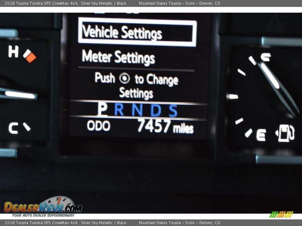 2018 Toyota Tundra SR5 CrewMax 4x4 Silver Sky Metallic / Black Photo #29