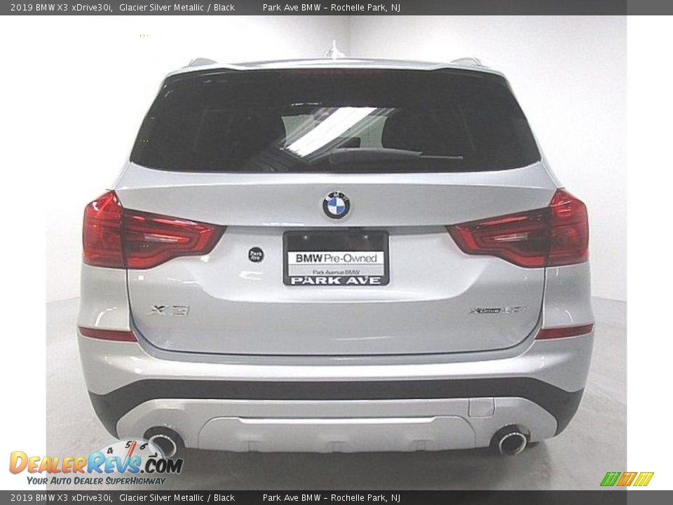 2019 BMW X3 xDrive30i Glacier Silver Metallic / Black Photo #3