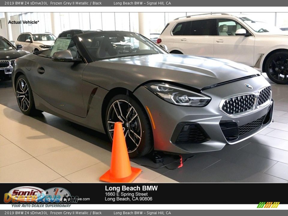 2019 BMW Z4 sDrive30i Frozen Grey II Metallic / Black Photo #1