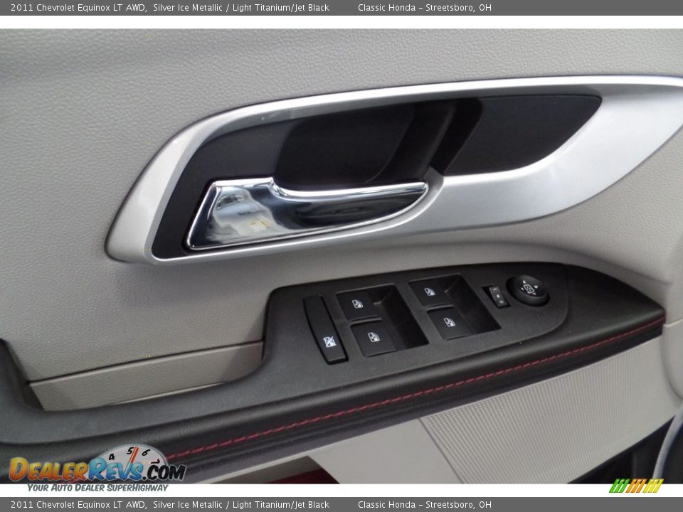 2011 Chevrolet Equinox LT AWD Silver Ice Metallic / Light Titanium/Jet Black Photo #22