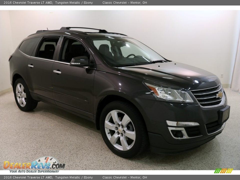 2016 Chevrolet Traverse LT AWD Tungsten Metallic / Ebony Photo #1