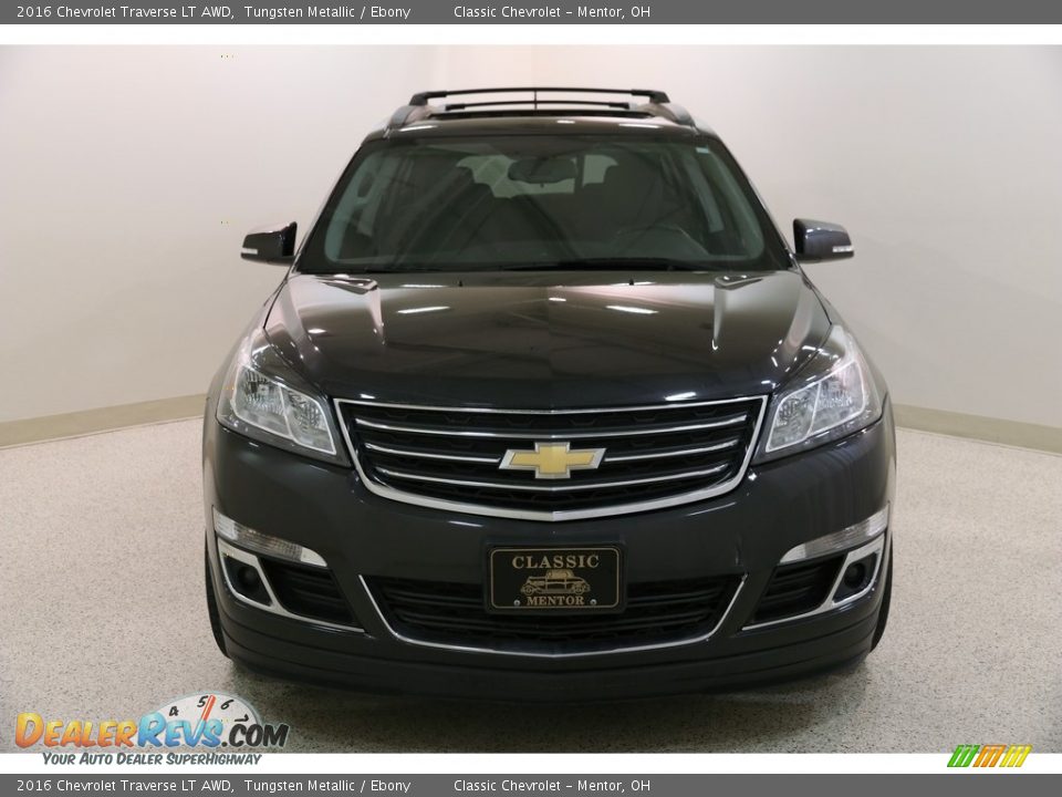 2016 Chevrolet Traverse LT AWD Tungsten Metallic / Ebony Photo #2