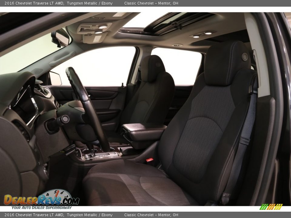 2016 Chevrolet Traverse LT AWD Tungsten Metallic / Ebony Photo #5