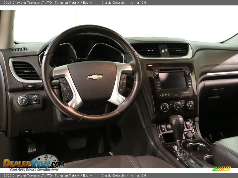 2016 Chevrolet Traverse LT AWD Tungsten Metallic / Ebony Photo #6