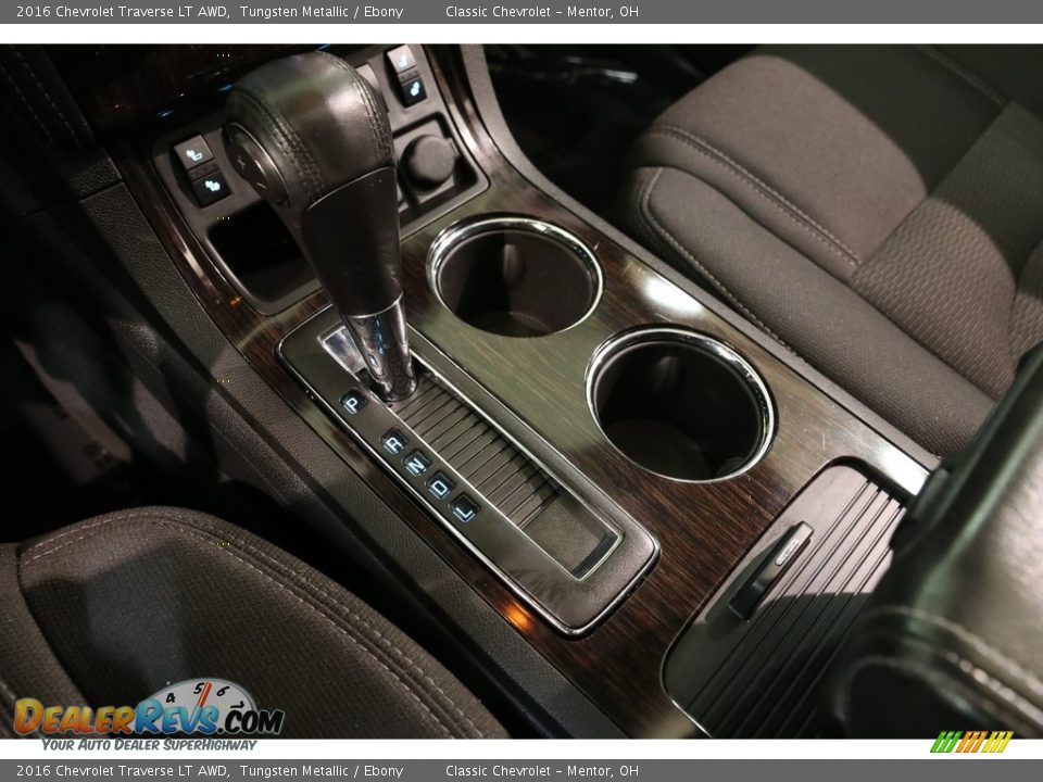 2016 Chevrolet Traverse LT AWD Tungsten Metallic / Ebony Photo #13