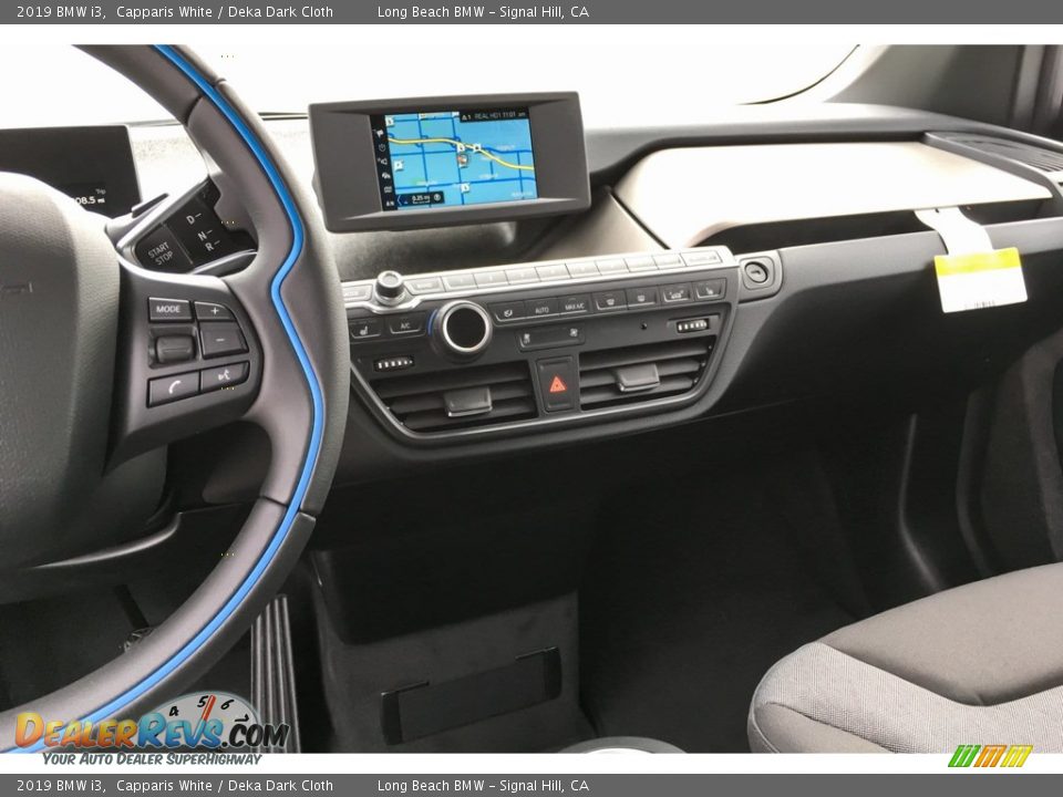 2019 BMW i3 Capparis White / Deka Dark Cloth Photo #6