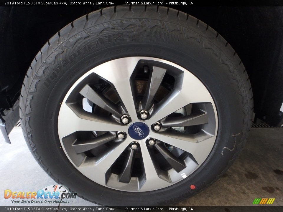 2019 Ford F150 STX SuperCab 4x4 Oxford White / Earth Gray Photo #5