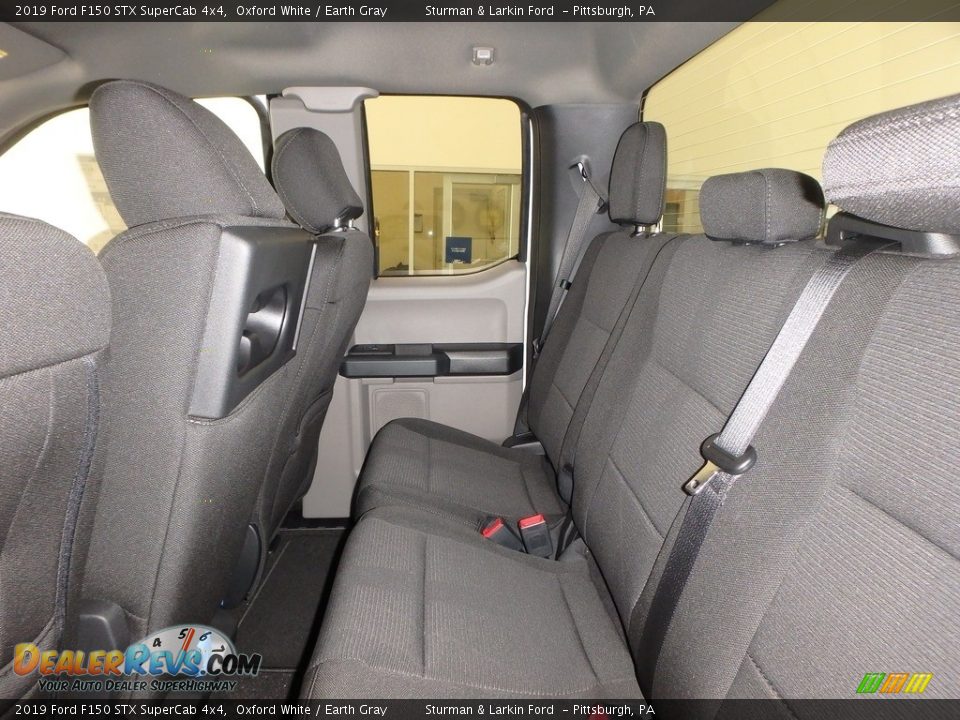 2019 Ford F150 STX SuperCab 4x4 Oxford White / Earth Gray Photo #7