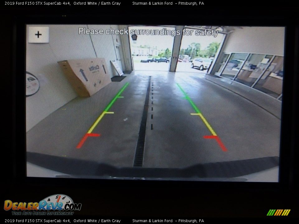 2019 Ford F150 STX SuperCab 4x4 Oxford White / Earth Gray Photo #12