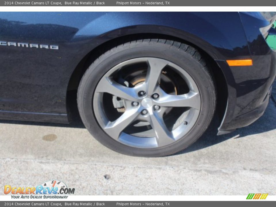 2014 Chevrolet Camaro LT Coupe Blue Ray Metallic / Black Photo #28