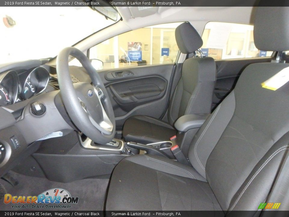 2019 Ford Fiesta SE Sedan Magnetic / Charcoal Black Photo #7