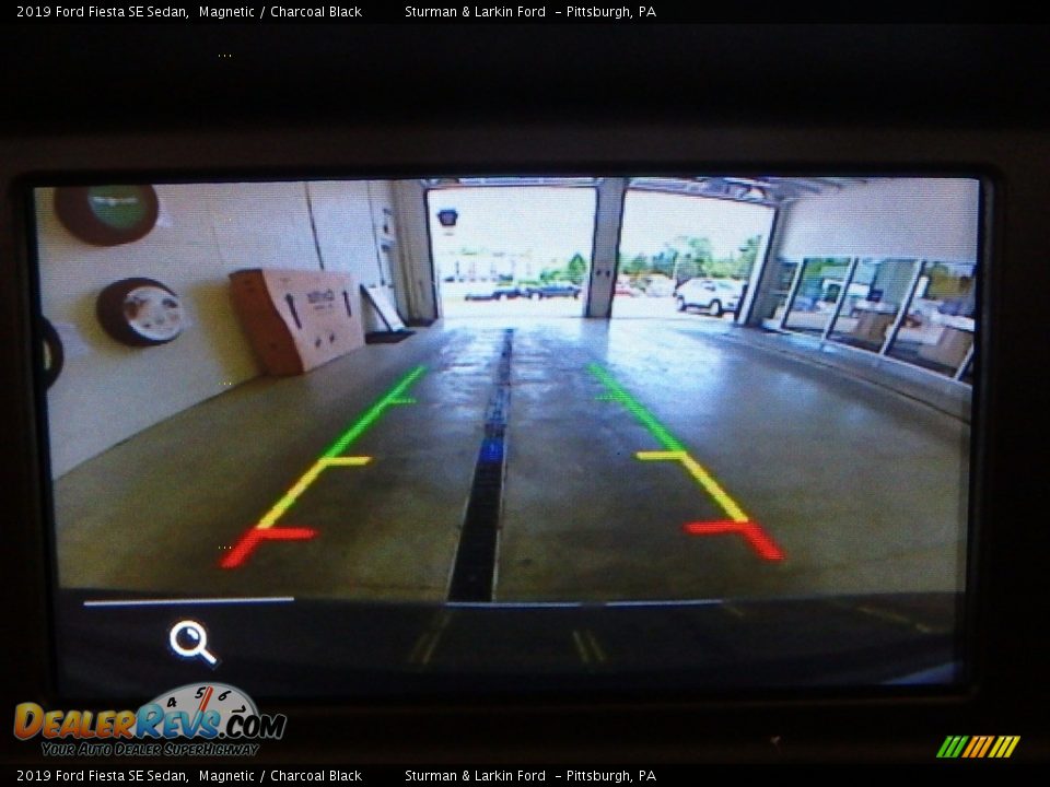 2019 Ford Fiesta SE Sedan Magnetic / Charcoal Black Photo #12