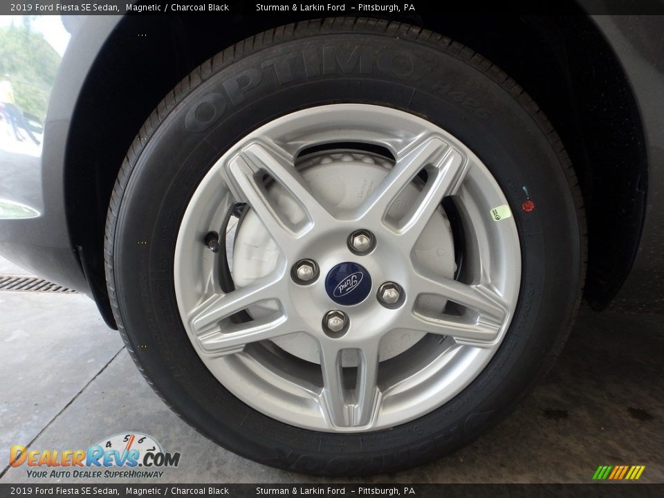 2019 Ford Fiesta SE Sedan Magnetic / Charcoal Black Photo #6