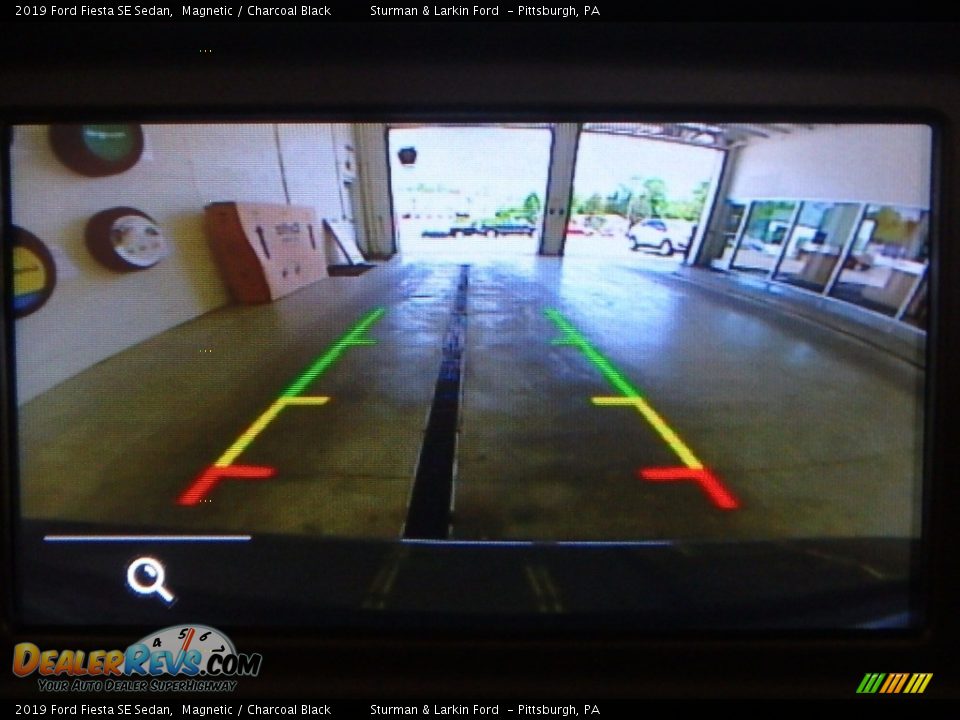 2019 Ford Fiesta SE Sedan Magnetic / Charcoal Black Photo #12