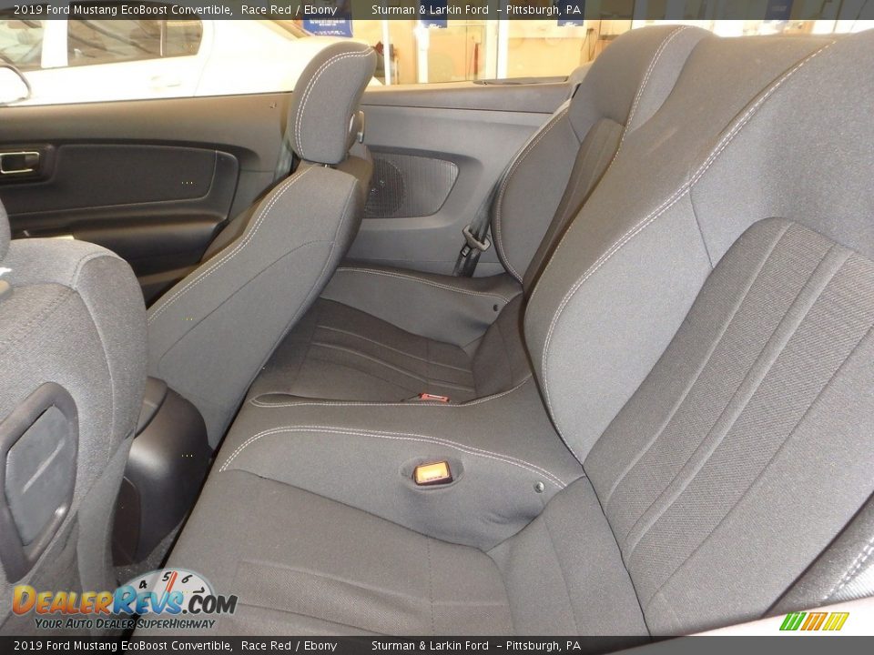 2019 Ford Mustang EcoBoost Convertible Race Red / Ebony Photo #7
