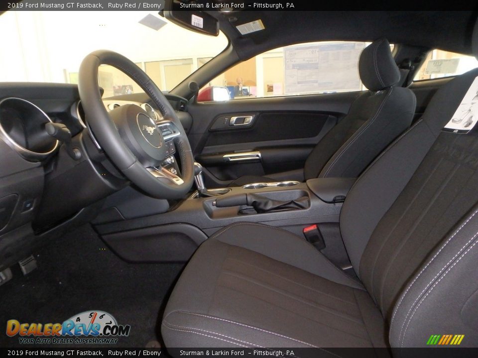 2019 Ford Mustang GT Fastback Ruby Red / Ebony Photo #6