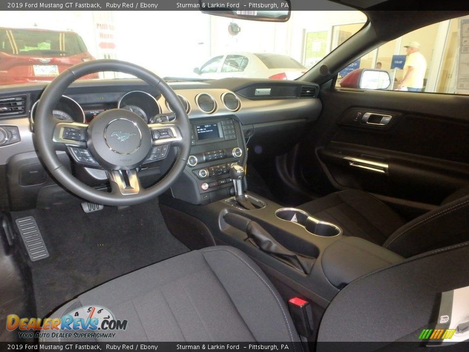 2019 Ford Mustang GT Fastback Ruby Red / Ebony Photo #8