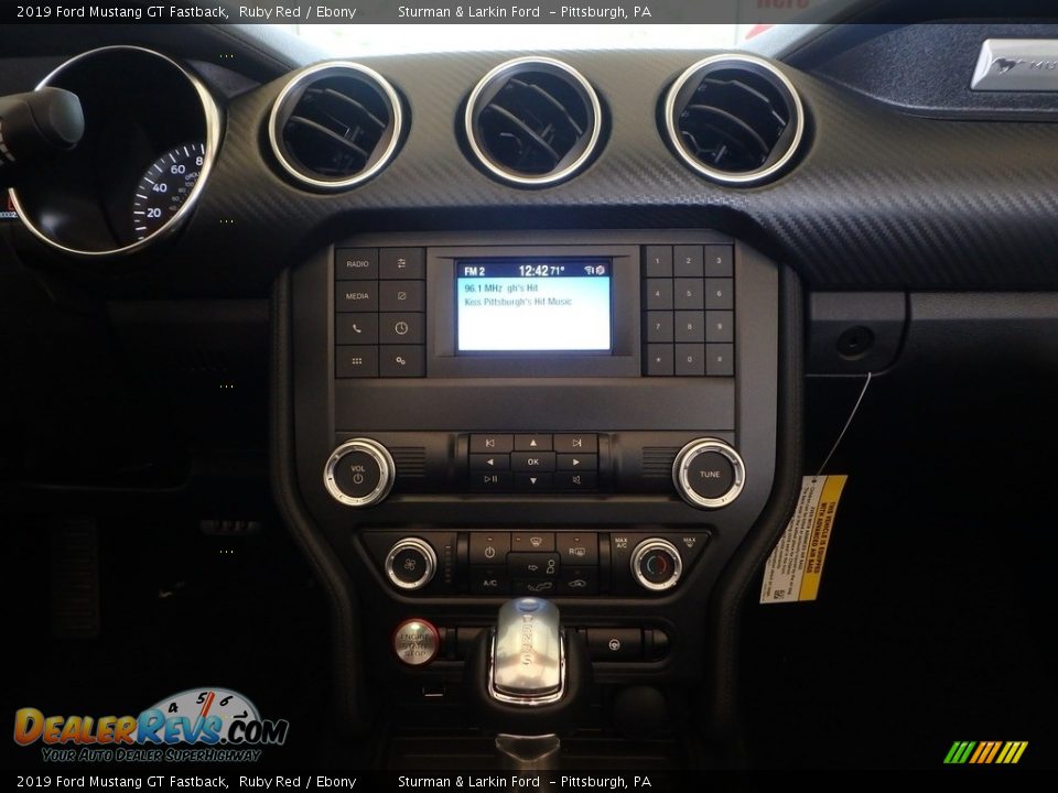 2019 Ford Mustang GT Fastback Ruby Red / Ebony Photo #15