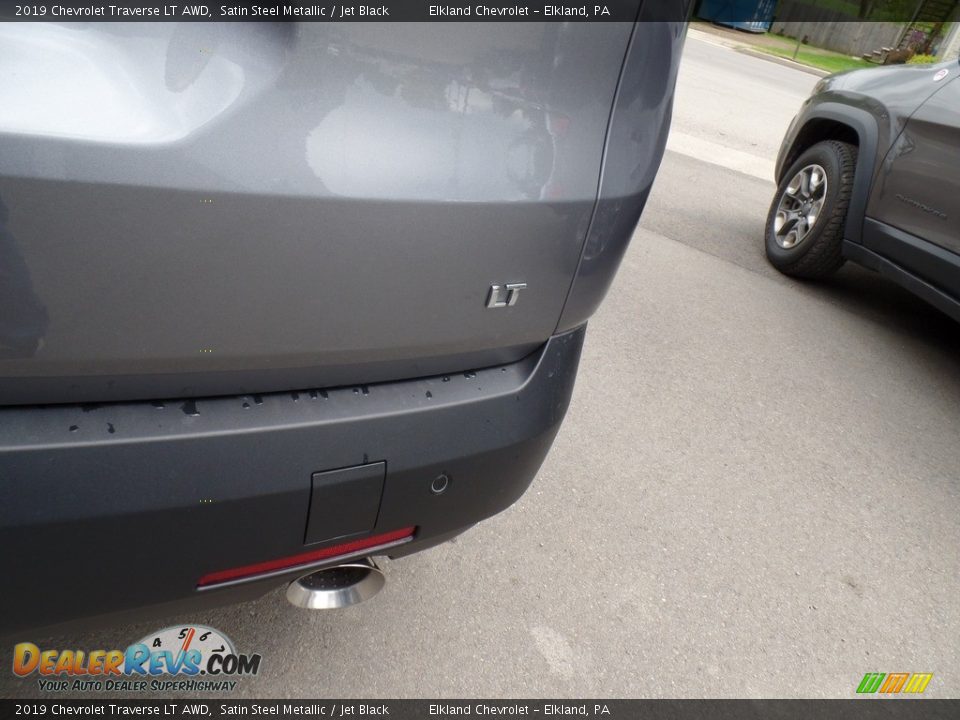 2019 Chevrolet Traverse LT AWD Satin Steel Metallic / Jet Black Photo #11