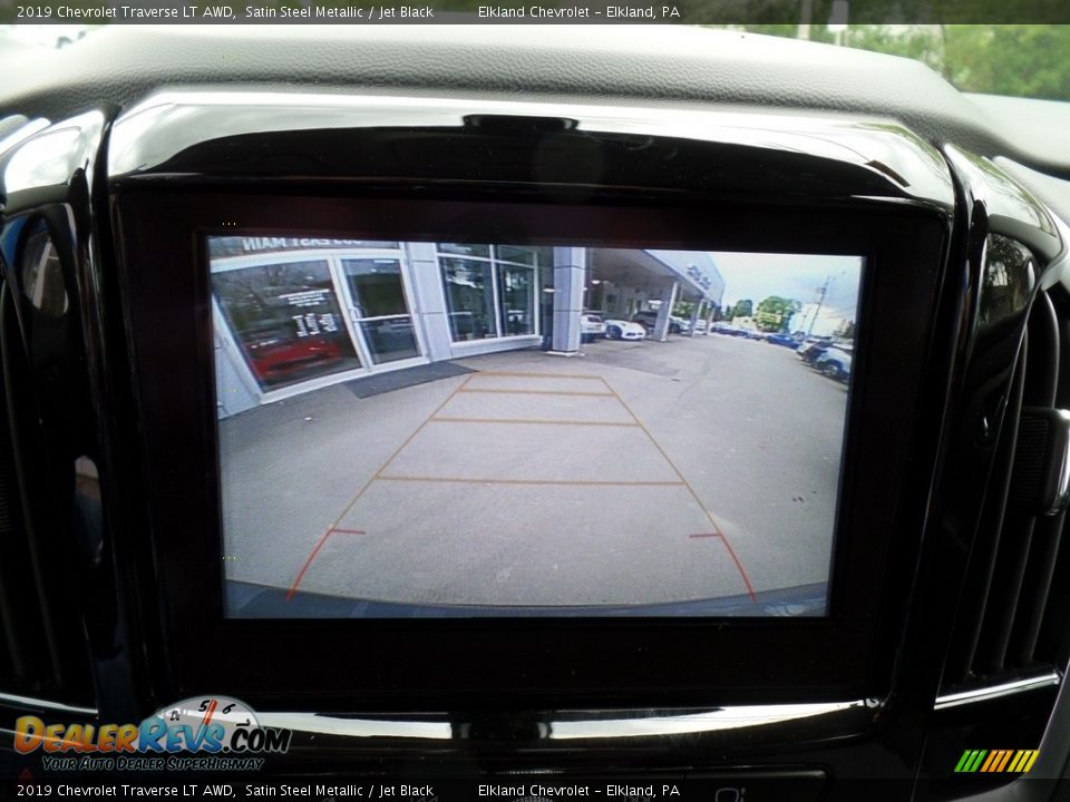 2019 Chevrolet Traverse LT AWD Satin Steel Metallic / Jet Black Photo #26