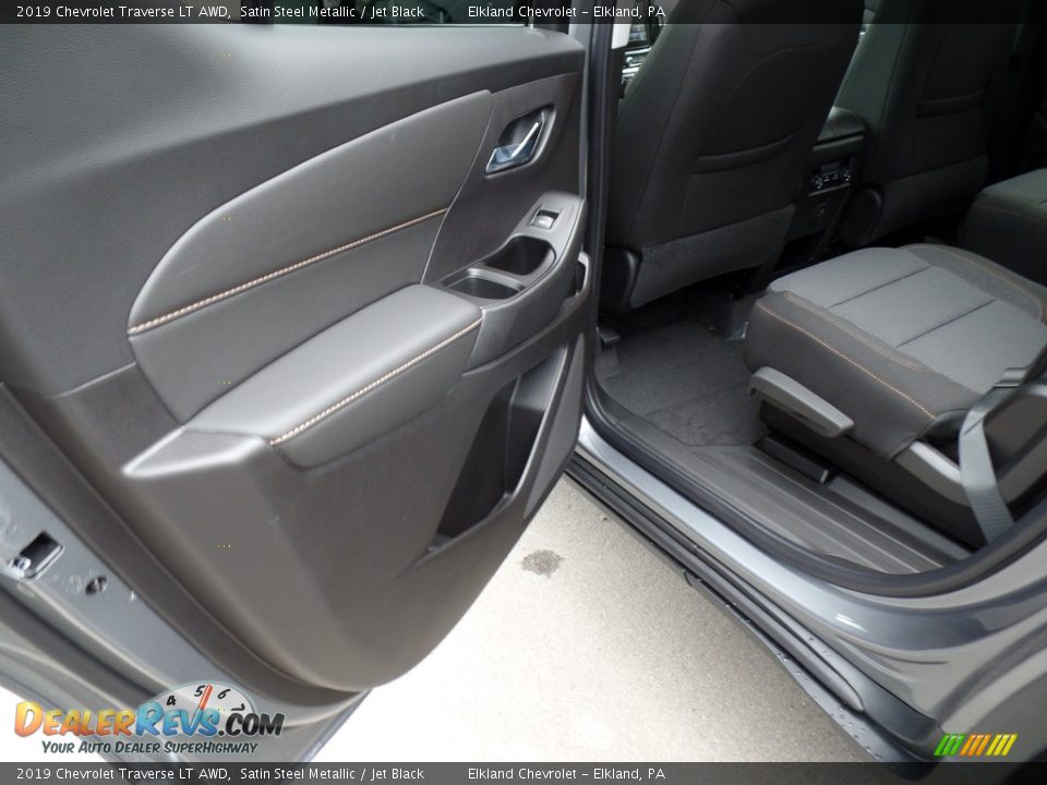 2019 Chevrolet Traverse LT AWD Satin Steel Metallic / Jet Black Photo #31