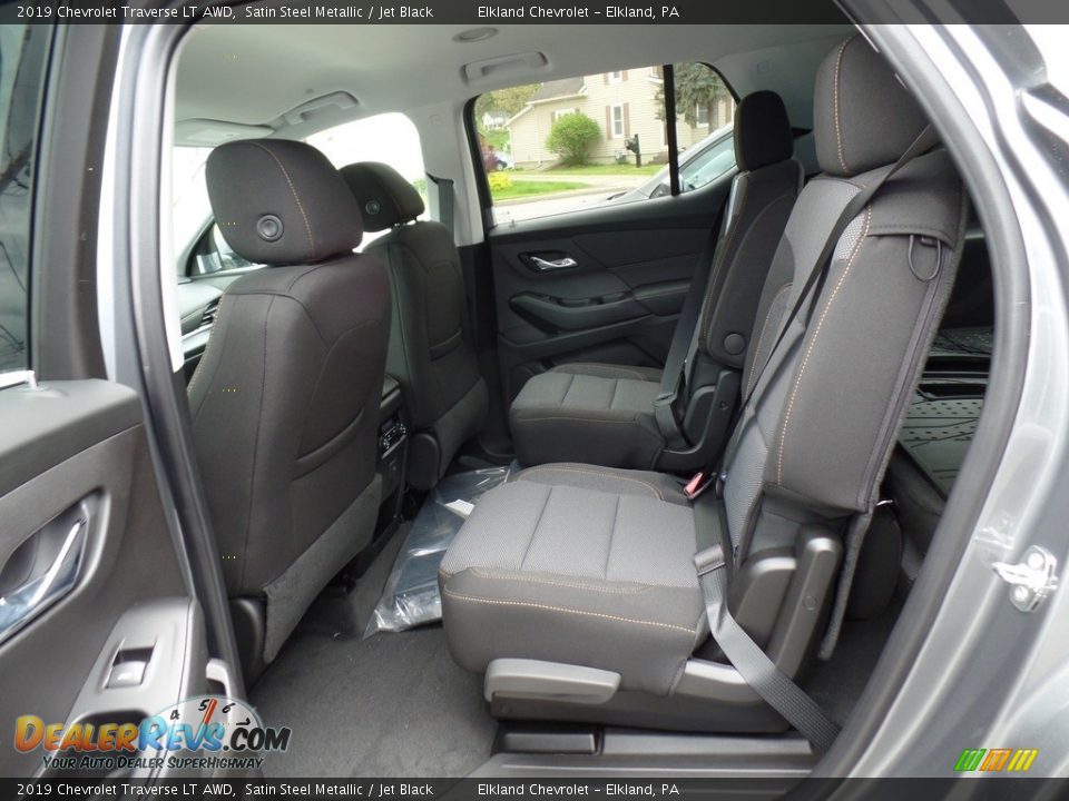 2019 Chevrolet Traverse LT AWD Satin Steel Metallic / Jet Black Photo #32