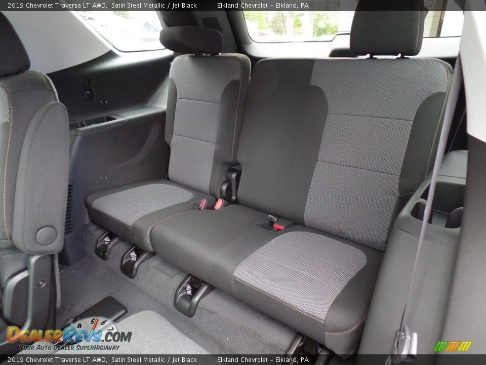 2019 Chevrolet Traverse LT AWD Satin Steel Metallic / Jet Black Photo #34